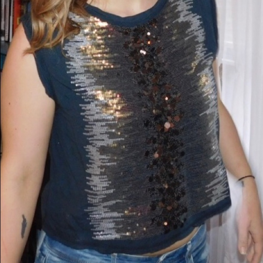 Sequin Tank